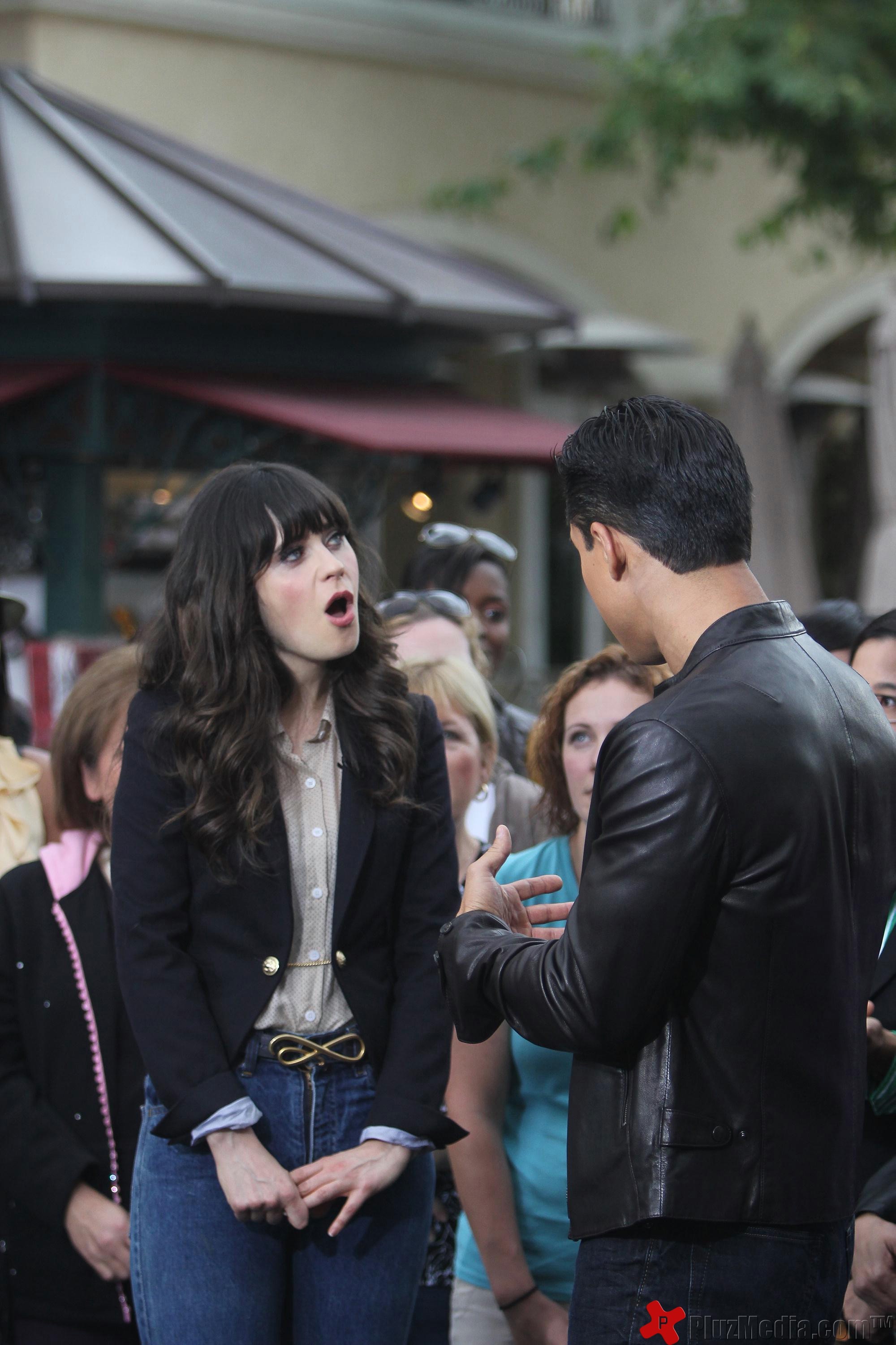 Celebrities at The Grove while filming at segment for 'Extra' | Picture 94731
